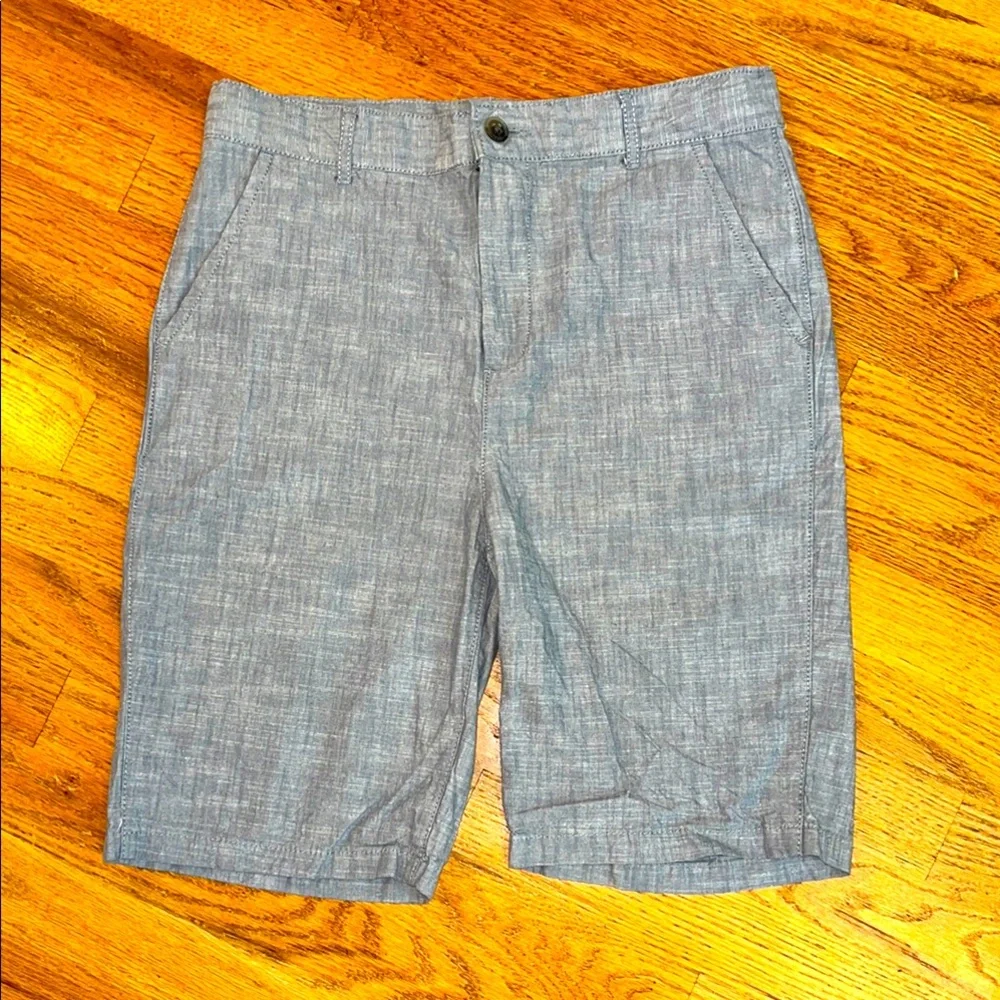 Chambray boys shorts